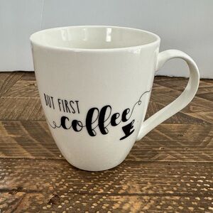 Pfaltzgraff  “But First Coffee” Coffee Mug.